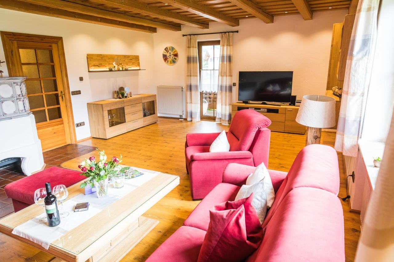Ferienhaus Eva Inkl. Chiemgaukarte Ruhpolding Bagian luar foto